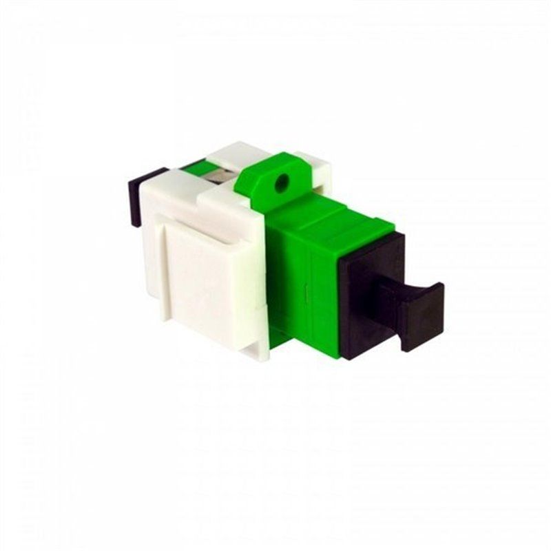 FO socket for ICT-2 Keystone module with SC/APC H adapter plastic box