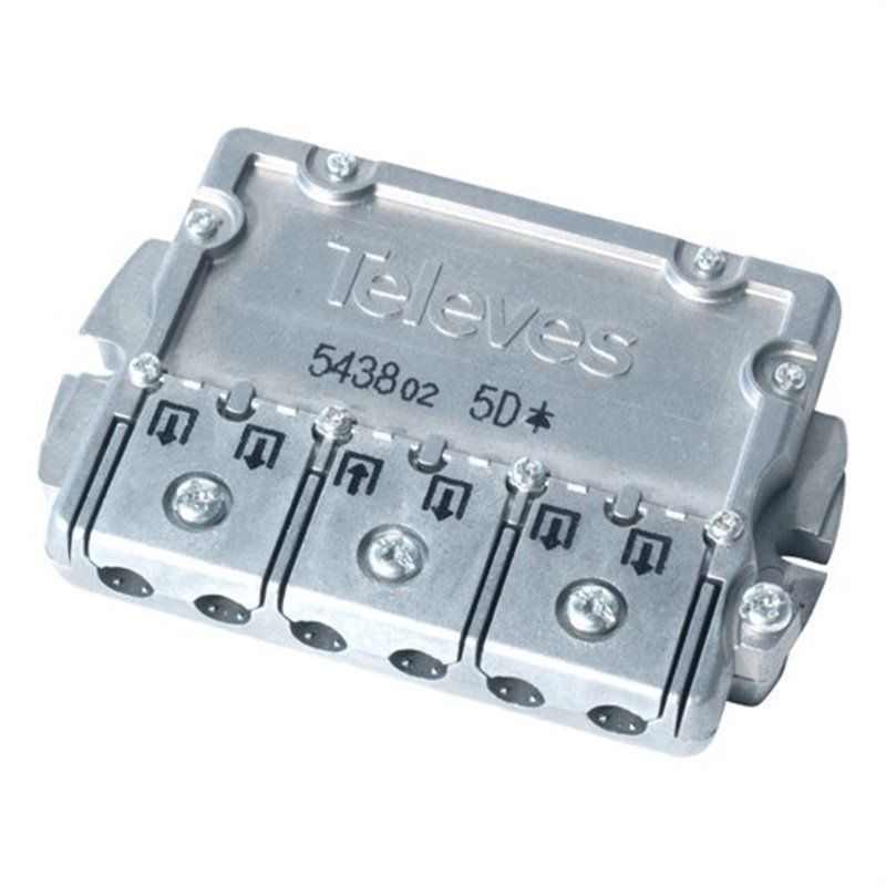 Distributore d'antenna mini 5 uscite Televes 543802