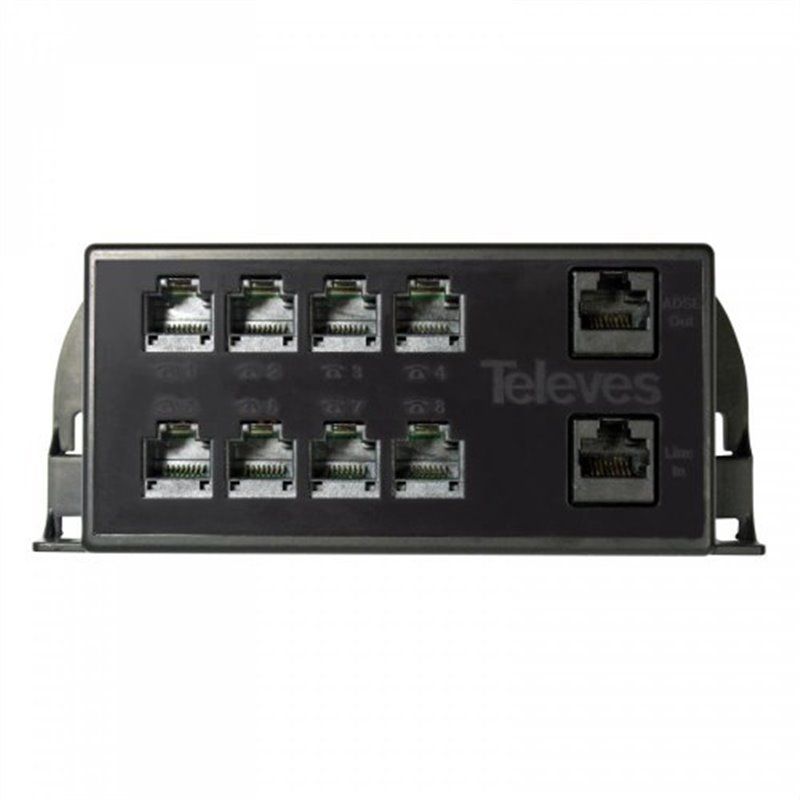 Passive multiplexer RJ45 1M/9H ADSL output