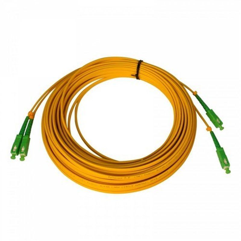 LSFH Dca SC/APC 40m pre-connectorized FO double patch cord