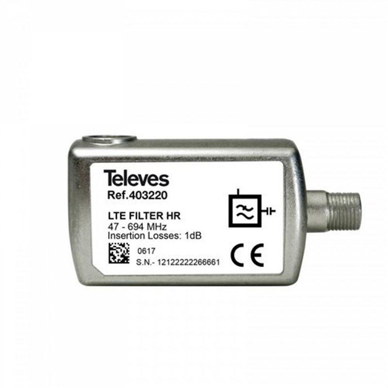 Filtre LTE HR F 47-694MHz (C21-48)