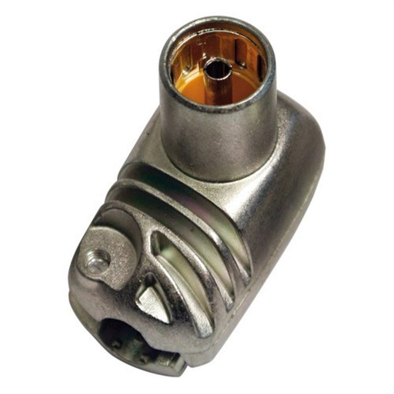 PROEasyf CEI connector diameter 9.5mm F angled shielded