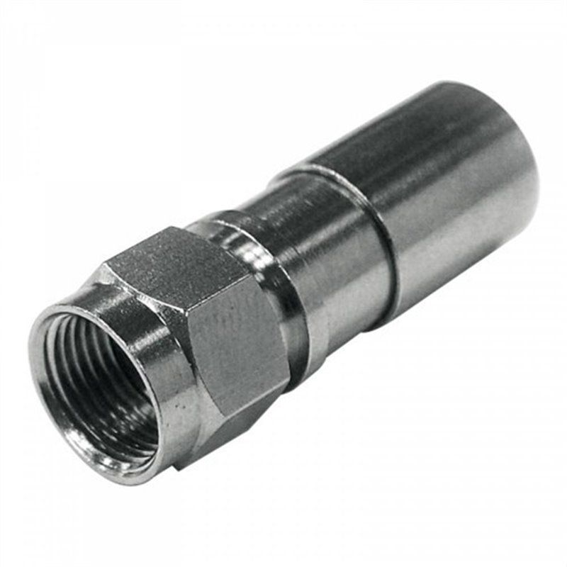 Conector coaxial F cabo de compressão T100