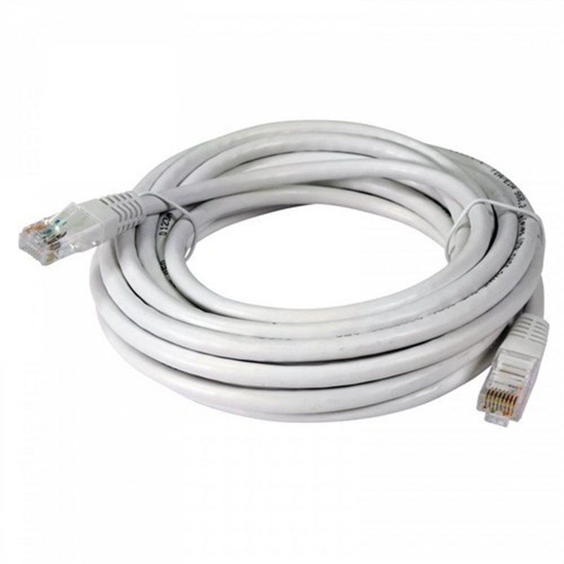 Network cable U/UTP Cu CAT6 PVC white 5m