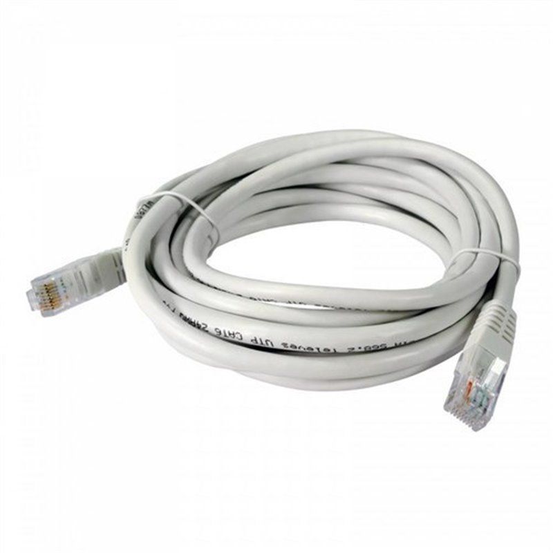 Cable de red U/UTP Cu CAT6 PVC blanco 3m