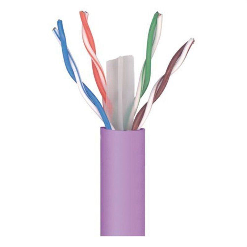 Cabo de dados DK6000 U/UTP Dca Cu 24AWG CAT6 LSFH 305m roxo