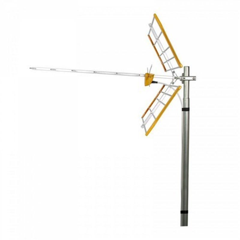 Antena terrestre L 700 UHF C21-48 18 elementos G 13dB