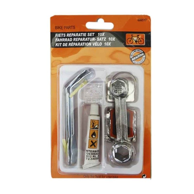 Kit  basico reparacion Bicycle 10pcs