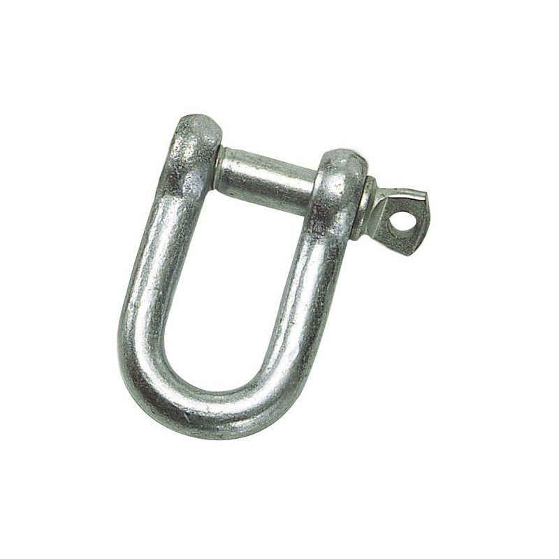 Manilha reta galvanizada 11 mm. 7/16" Uso Doméstico