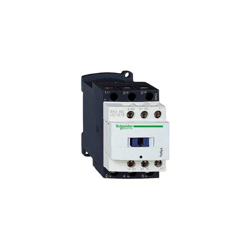 Contactor 12A 1 NA/1 NC 24V BC-AR antiparásito