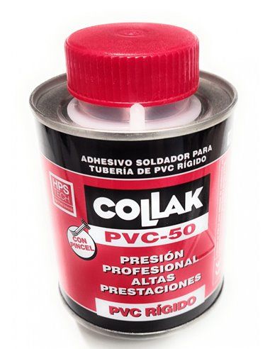 COLLAK 22001TP | Adesivo para soldagem com escova PVC-50 1000ml