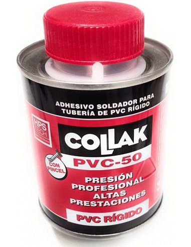 COLLAK 220500TP | Adesivo para soldagem com escova PVC-50 500ml