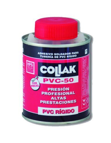 COLLAK 220250TP | Adesivo para soldagem com escova PVC-50 250ml