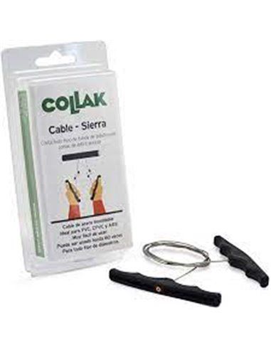 COLAK 78101BL | Serra cabo de aço para corte de tubos de plástico 90cm