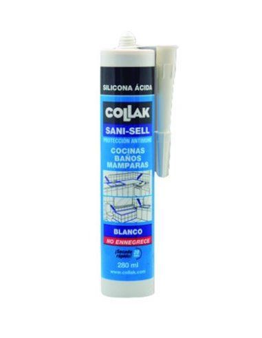 COLAK 40802 | SANI-SELL silicone ácido branco 280ml