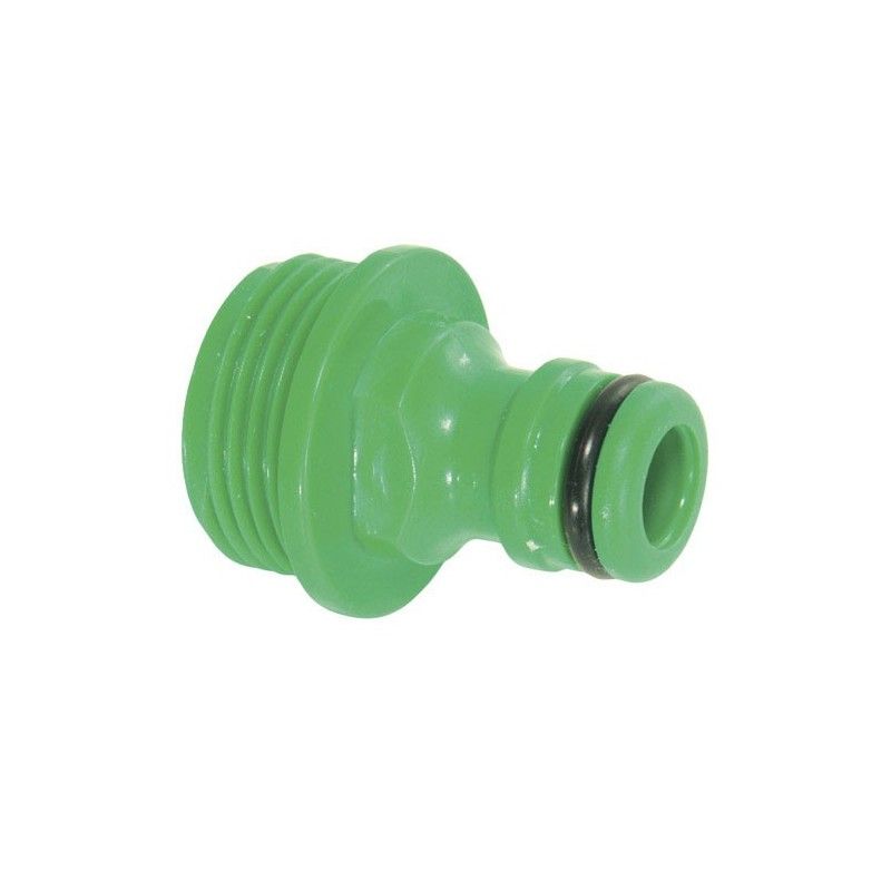 Adaptador Manguera Plastico 3/4 Macho   Blister