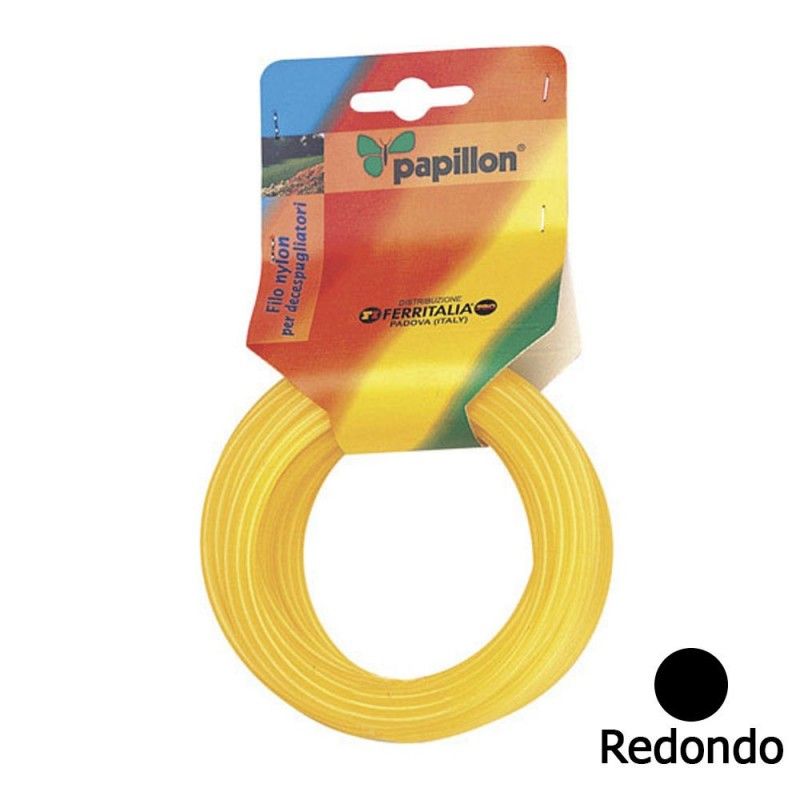 Fio de Nylon Redondo 2,0 mm. (Rolo 15 Metros)