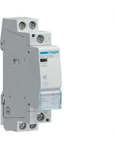 HAGER ESC225S| Silent contactor 25A 2NO 230V