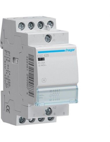 HAGER ESC425 | Contactor 25A 4NA 230V