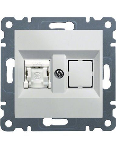 Lumina | 1xprise RJ45 catégorie 6 UTP blanc polaire WL2150