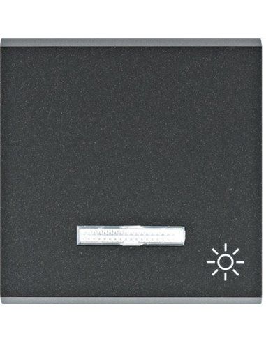 Lumina | Indicator light button "light" black WL6123