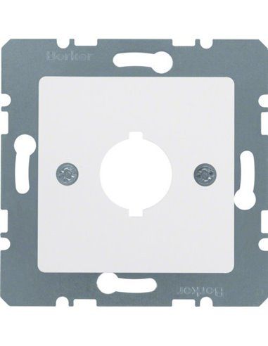 Berker S1 B3 B7 | Cover for transmission control device 18mm matt polar white 14311909