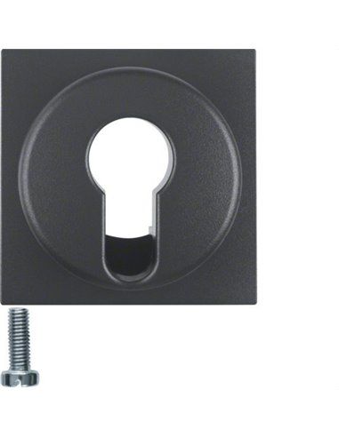 Berker S1 B3 B7 | Anthracite neutral switch or key button cover 15071606