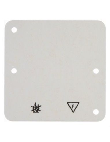 BERKER | Self-extending blank plate with 1 white element 102112