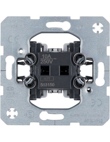 BERKER | Normaler Druckknopfmechanismus für Hohlwand 503150