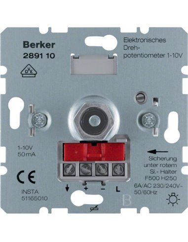 BERKER | Electronic potentiometer mechanism 1-10V 6A 289110