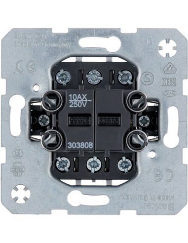 BERKER | Double switch mechanism 10A/250V 303808