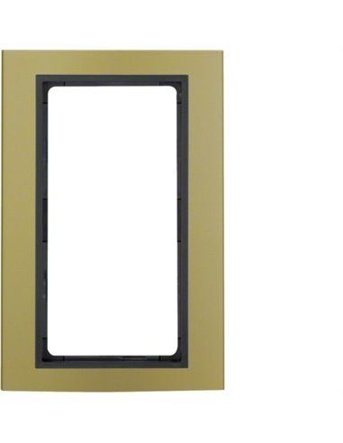 Berker B3 | Moldura para teclado KNX ouro / antracite 13093016