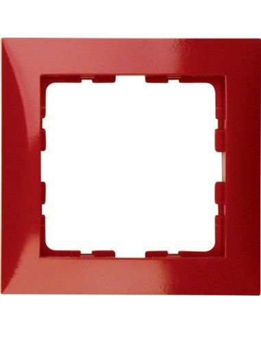 Berker S1 | Rahmen 1 rotes Glitzerelement 10118962