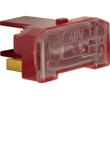 BERKER | Lámpara para iluminación control circuito 48V 25mA rojo 167603