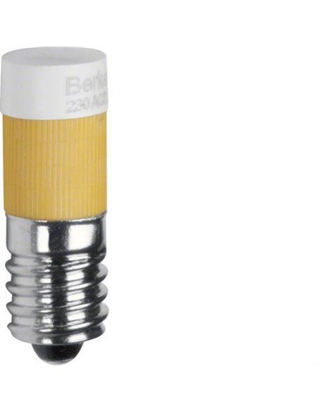 BERKER | Lampada led gialla E10 230V 167802