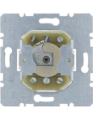 BERKER | Cylindrical pushbutton key switch 382210