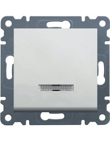 Lumina | Interruptor indicador luminoso blanco polar WL0210