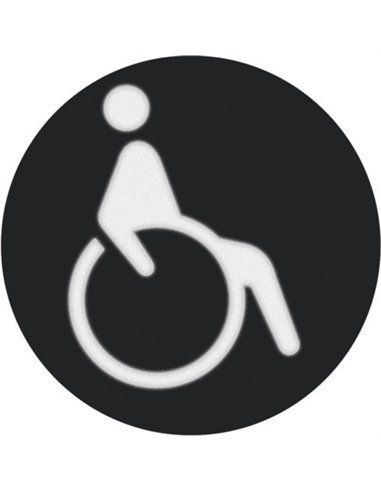 BERKER | Round film for led wheelchair signage 19058008