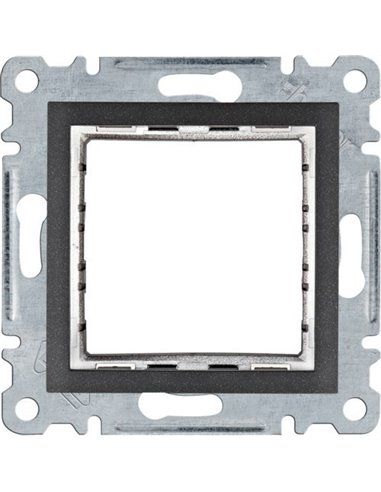 Lumina | Adaptateur 45x45 noir WL2513