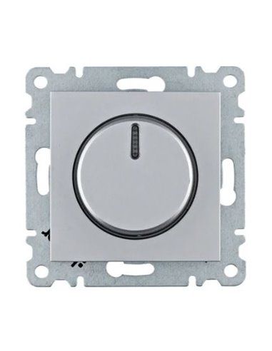 Lumina | Dimmer rotativo 600W prata WL4012