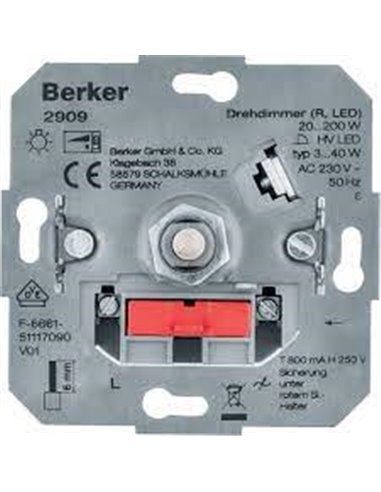 BERKER | Dimmer rotativo (R/LED) 2909