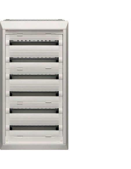 HAGER FU62DN | VEGA-D recessed electrical panel with 6 rows 144 modules without door