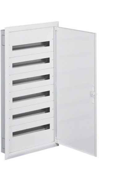 HAGER FW624FT | Quadro elétrico embutido FW2 com 6 filas 24 módulos