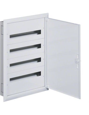 HAGER FW424FT | FW2 recessed electrical panel with 4 rows 24 modules