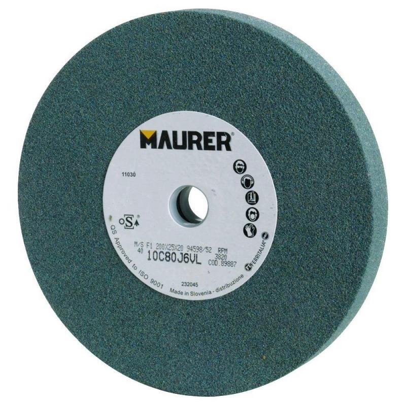 Rebolo de carboneto de silício Maurer 200x20x20 mm. grão 80