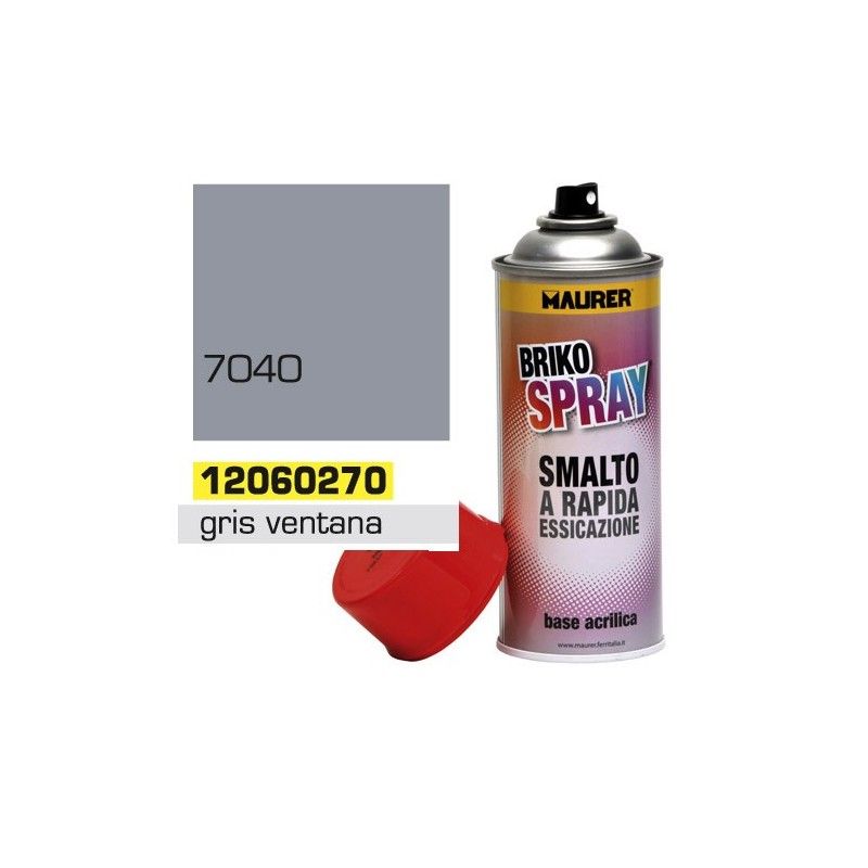 Spray de tinta para janelas cinza 400 ml.