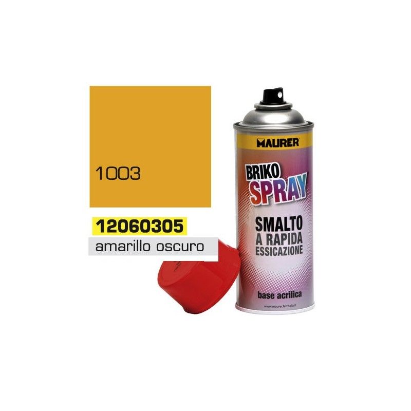 Signal Tinta Spray Amarelo Escuro 400 ml.