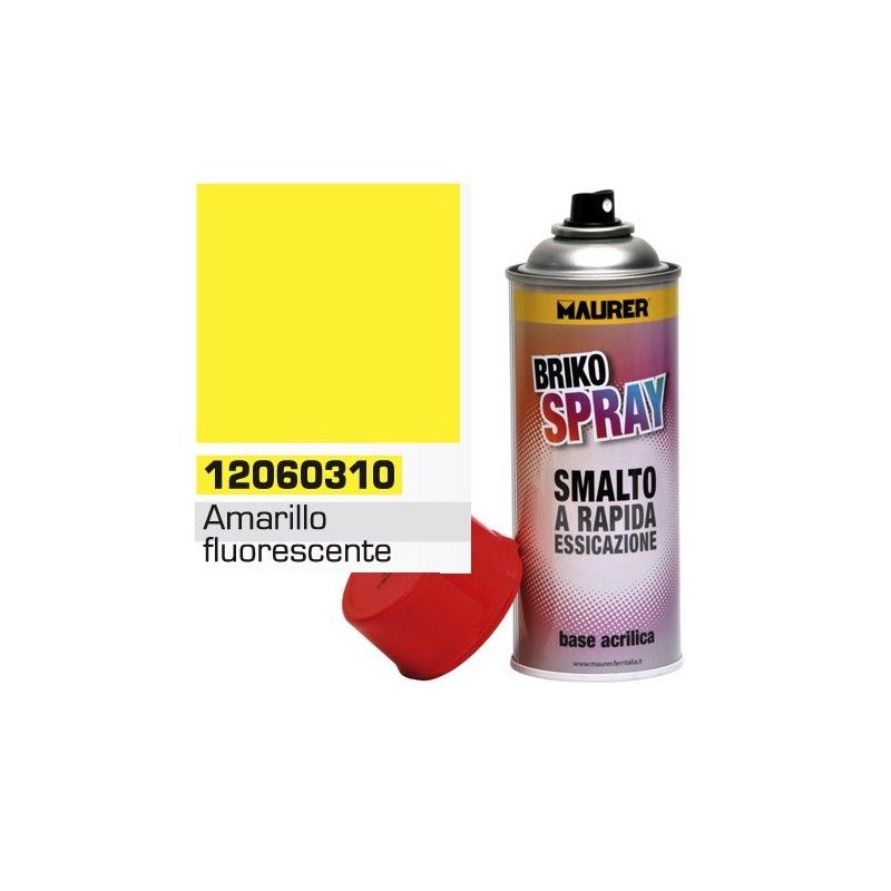 Spray Tinta Amarelo Fluorescente 400 ml.