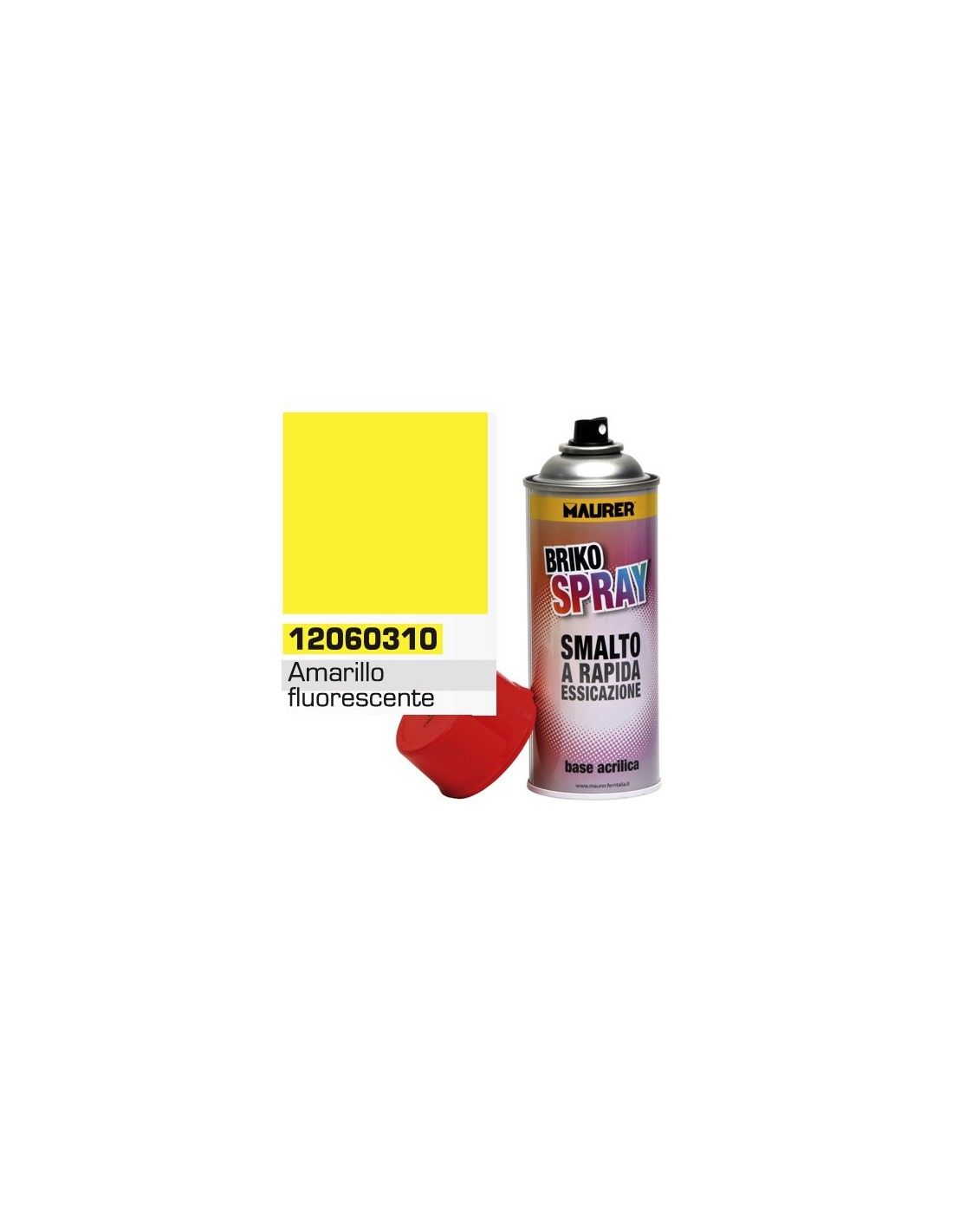 vaporisateur peinture Fluorescent jaune 400 ml