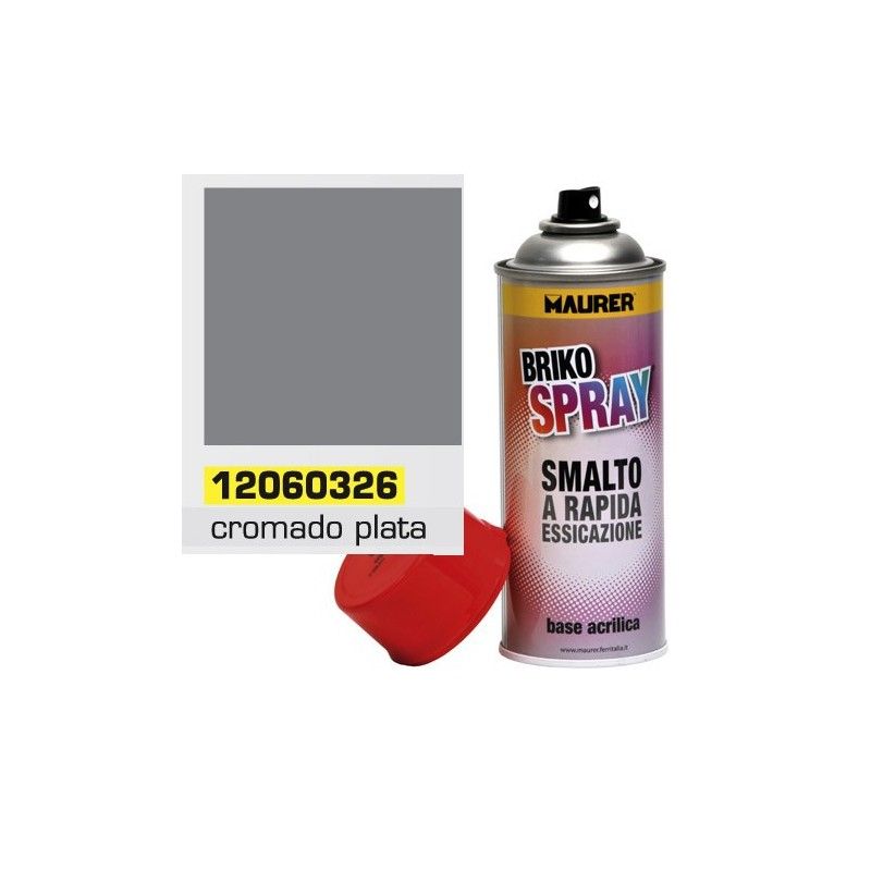 Spray Cromo Prata 400 ml.